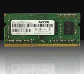 AFOX SO-DIMM DDR3 8GB memory module 1333 MHz hind ja info | AFOX Arvutid ja IT- tehnika | kaup24.ee