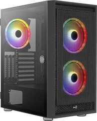 Aerocool Graphite-G-BK-v2 цена и информация | Корпуса | kaup24.ee