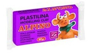 Plastiliin Alpino, lilla, 50g hind ja info | Kunstitarbed, voolimise tarvikud | kaup24.ee