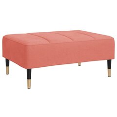 vidaXL jalapink, roosa, 78 x 56 x 32 cm, samet hind ja info | Kott-toolid, tumbad, järid | kaup24.ee