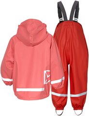 Детский комплект Didriksons SLASKEMAN, розово-красный цена и информация | Непромокаемая одежда для детей | kaup24.ee