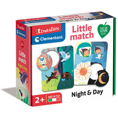 Образовательная игра Clementoni Little Match Day and Night цена и информация | Игрушки для малышей | kaup24.ee