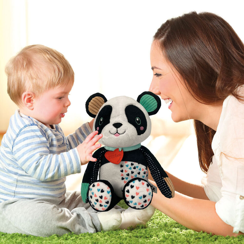 Pehme mänguasi Clementoni Love Me Panda цена и информация | Imikute mänguasjad | kaup24.ee