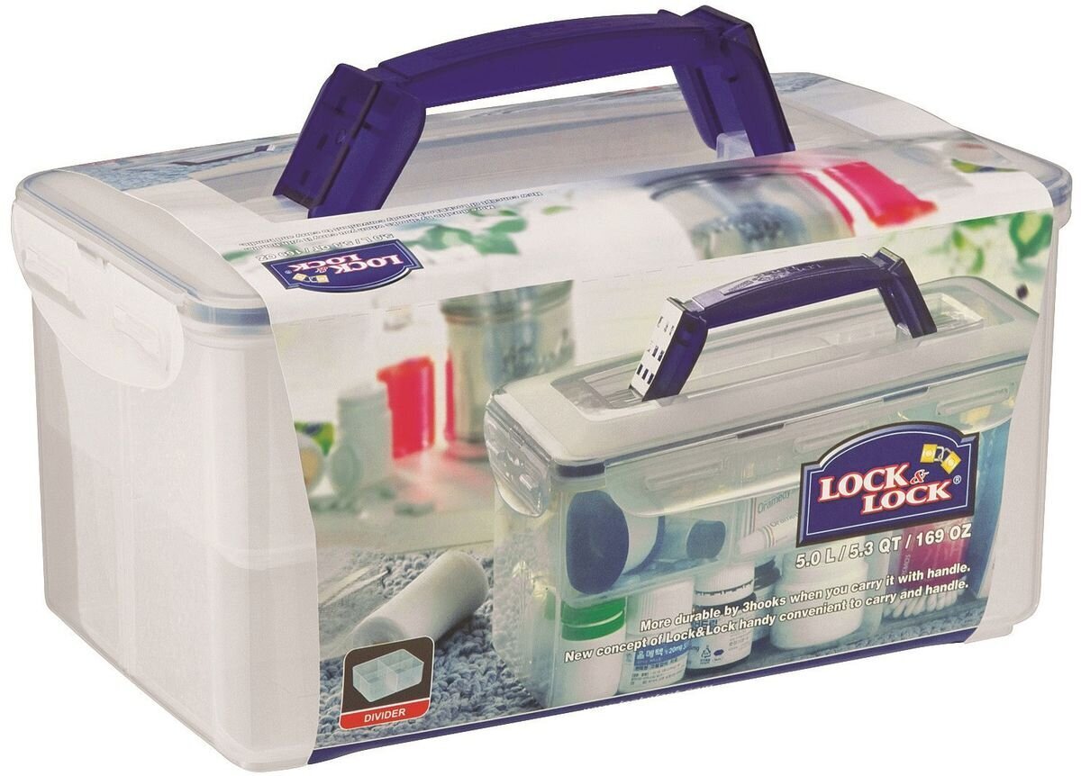 Toidunõu Classic First Aid Kit 5,0 L / ristkülikukujuline hind ja info | Toidu säilitusnõud | kaup24.ee