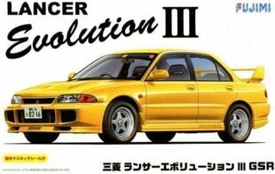 Mitsubishi Lancer Evolution III 3917 FUJIMI 1:24 hind ja info | Mudelautode kollektsioneerimine | kaup24.ee