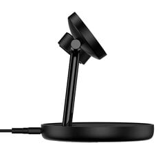 Baseus Swan stand 3in1 magnetic charger with USB Type C cable 1 м black (WXTE000101) цена и информация | Baseus Одежда, обувь и аксессуары | kaup24.ee