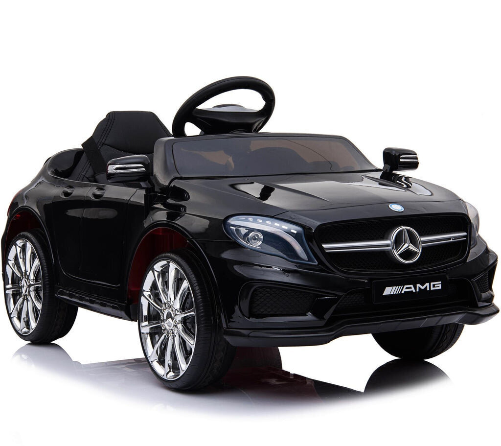 Mercedes GLA 45 elektriline ühekohaline auto lastele, must цена и информация | Laste elektriautod | kaup24.ee