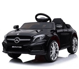 Mercedes GLA 45 elektriline ühekohaline auto lastele, must цена и информация | Электромобили для детей | kaup24.ee