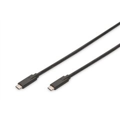 Digitus AK-300139-010-S, USB-C, 1 m цена и информация | Кабели и провода | kaup24.ee