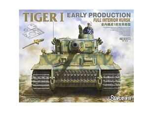 Сборная пластиковая модель Suyata - Early Production Tiger I Full Interior Kursk, 1/48, NO006 цена и информация | Конструкторы и кубики | kaup24.ee