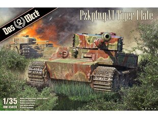 Das Werk - PzKpfwg.VI Tiger I late, 1/35, 35028 hind ja info | Klotsid ja konstruktorid | kaup24.ee