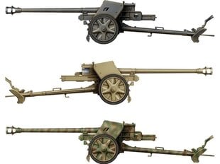 Das Werk - German 7,5cm Pak40 w/4 figures, 1/35, 35027 цена и информация | Конструкторы и кубики | kaup24.ee