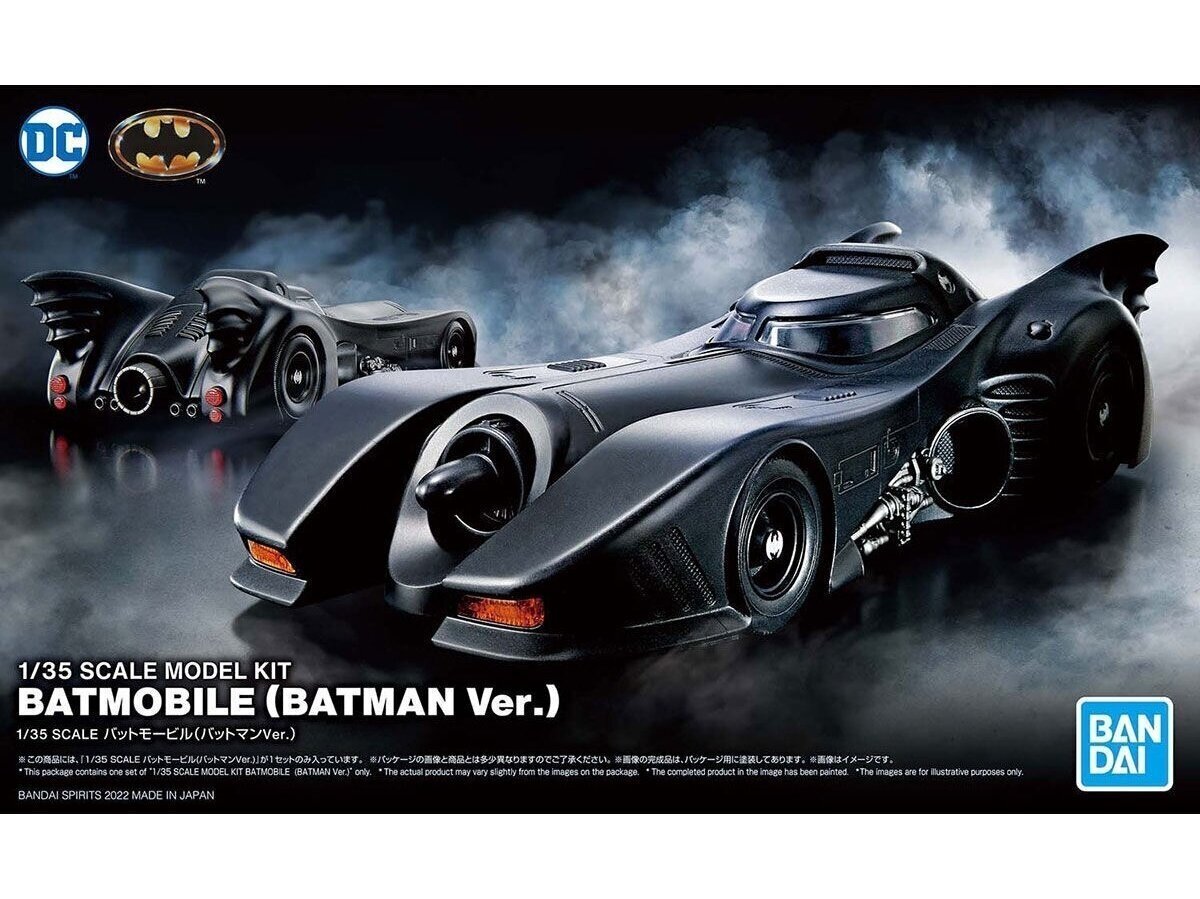 Bandai - Batmobile (Batman Ver.), 1/35, 62185 цена и информация | Klotsid ja konstruktorid | kaup24.ee