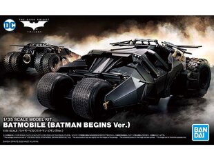 Bandai - Batmobile (Batman Begins Ver.), 1/35, 62184 цена и информация | Конструкторы и кубики | kaup24.ee