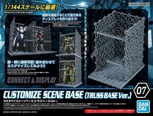 Bandai - Customize Scene Base 07 [Truss Base Ver.], 62019 hind ja info | Klotsid ja konstruktorid | kaup24.ee