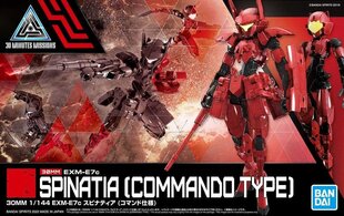 Bandai - 30MM EXM-E7c Spinatia [Command Type], 1/144, 62183 hind ja info | Klotsid ja konstruktorid | kaup24.ee