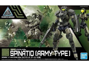 Bandai - 30MM EXM-A9a Spinatio [Army Type], 1/144, 62175 hind ja info | Klotsid ja konstruktorid | kaup24.ee