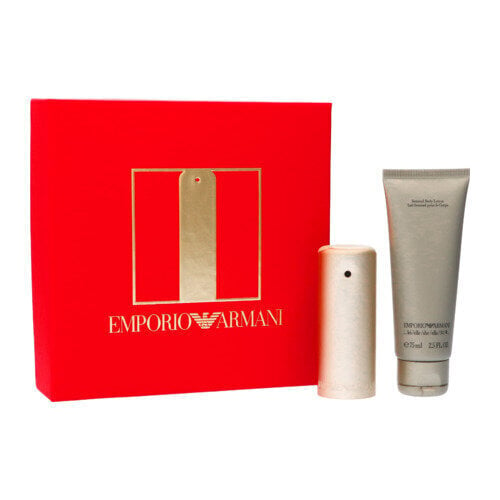 Komplekt EDP 30 ml + lõhnastatud kehakreem 75 ml Emporio Armani Lei / Elle / She hind ja info | Naiste parfüümid | kaup24.ee