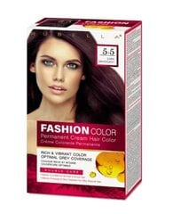 FASHION COLOR Крем-краска Тёмный махагон 5.5, 50/50/15 мл цена и информация | Краска для волос | kaup24.ee