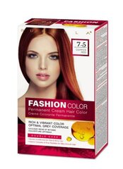 FASHION COLOR Крем-краска Медно-красный 7.5, 50/50/15 мл цена и информация | Краска для волос | kaup24.ee