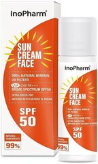 Päikesekaitsekreem näole SPF50, 35 ml цена и информация | Кремы от загара | kaup24.ee