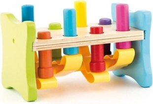Деревянно-пластмассовая развивающая игрушка с формами Woody 91841, 23x16.5x14 см цена и информация | Игрушки для малышей | kaup24.ee