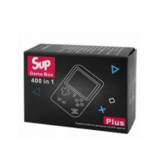 Mängukonsool Riff Retro mini Sup (3'' LCD) 400 mänguga + kaablid teleri ja laadimise jaoks, Red hind ja info | Mängukonsoolid | kaup24.ee