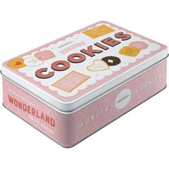 Metallkarp / flat 3D Wonder Cookies цена и информация | Посуда для хранения еды | kaup24.ee