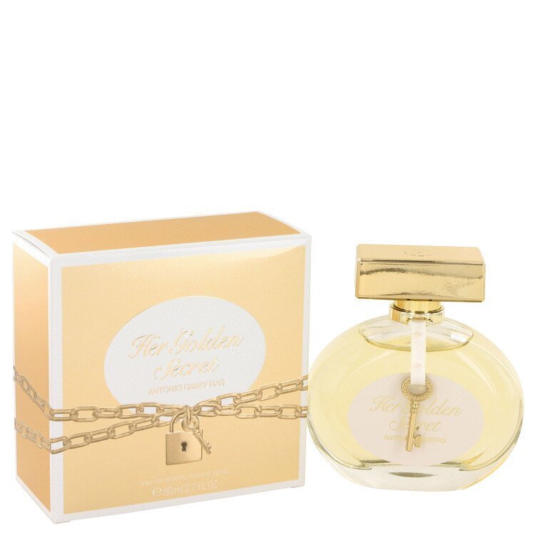 Tualettvesi Antonio Banderas Her Golden Secret EDT naistele 80 ml цена и информация | Naiste parfüümid | kaup24.ee