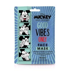 Niisutav ja lõbus näomask Mad Beauty Mickey After Summer Sun & Pool Kids (1 tk Mickey Coconut x 25 ml) hind ja info | Laste ja ema kosmeetika | kaup24.ee