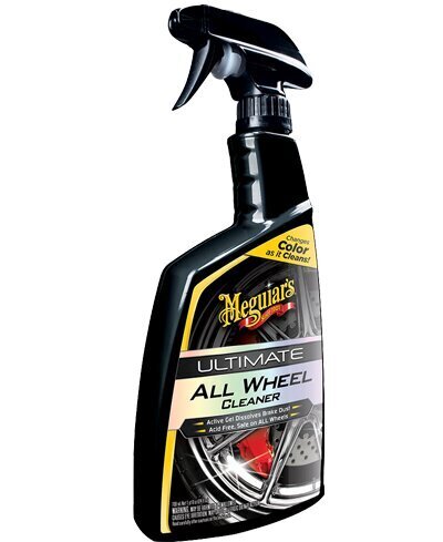 Velgede hooldusvahend Meguiars G180124 Ultimate All Wheel Cleaner Active Gel (709 ml) USA hind ja info | Autokeemia | kaup24.ee