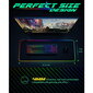 Hiirematt Riff RGB-01 USB RGB värvilise LED-raamiga (80 x 30 cm) must цена и информация | Hiired | kaup24.ee