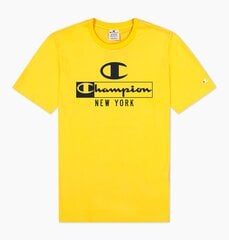 Champion meeste T-särk, kollane hind ja info | Meeste T-särgid | kaup24.ee