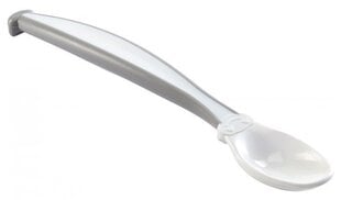 Пластиковая ложка Thermobaby, 2 шт., White Lily/ Grey цена и информация | Детский набор посуды | kaup24.ee