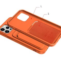 Hurtel Card Case Silicone Wallet цена и информация | Чехлы для телефонов | kaup24.ee