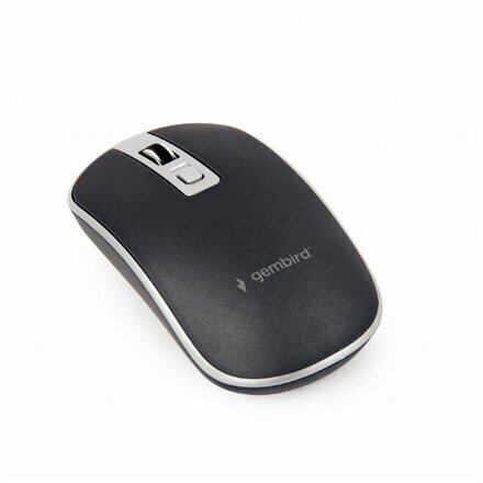 MOUSE USB OPTICAL BLACK/SILVER/MUS-4B-06-BS GEMBIRD hind ja info | Hiired | kaup24.ee