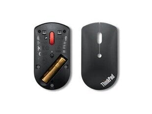 Lenovo ThinkPad Bluetooth Silent Mouse w/o battery Black hind ja info | Lenovo Sisend ja väljundseadmed | kaup24.ee