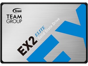 Team Group EX2 2.5" 1 TB Serial ATA III hind ja info | Sisemised kõvakettad (HDD, SSD, Hybrid) | kaup24.ee