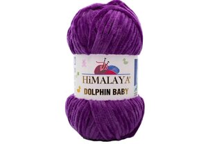 Lõng Himalaya® Dolphin Baby 80338, 100 g, 120 m, bordo цена и информация | Принадлежности для вязания | kaup24.ee