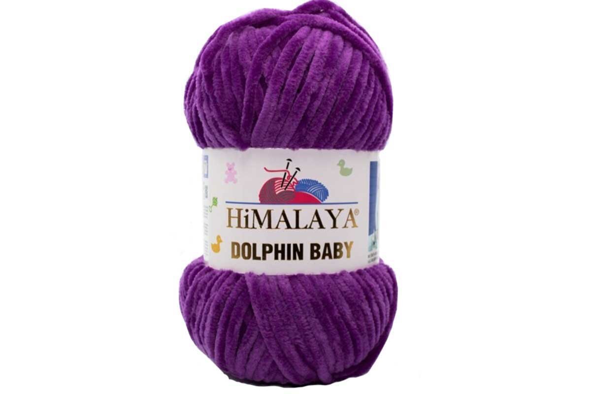 Lõng Himalaya® Dolphin Baby 80338, 100 g, 120 m, bordo цена и информация | Kudumistarvikud | kaup24.ee