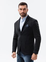 Мужской пиджак Ombre M56 черный цена и информация | Мужские пиджаки | kaup24.ee