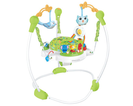 Hüppetool Kikkaboo Forest fun Green hind ja info | Käimistoed | kaup24.ee