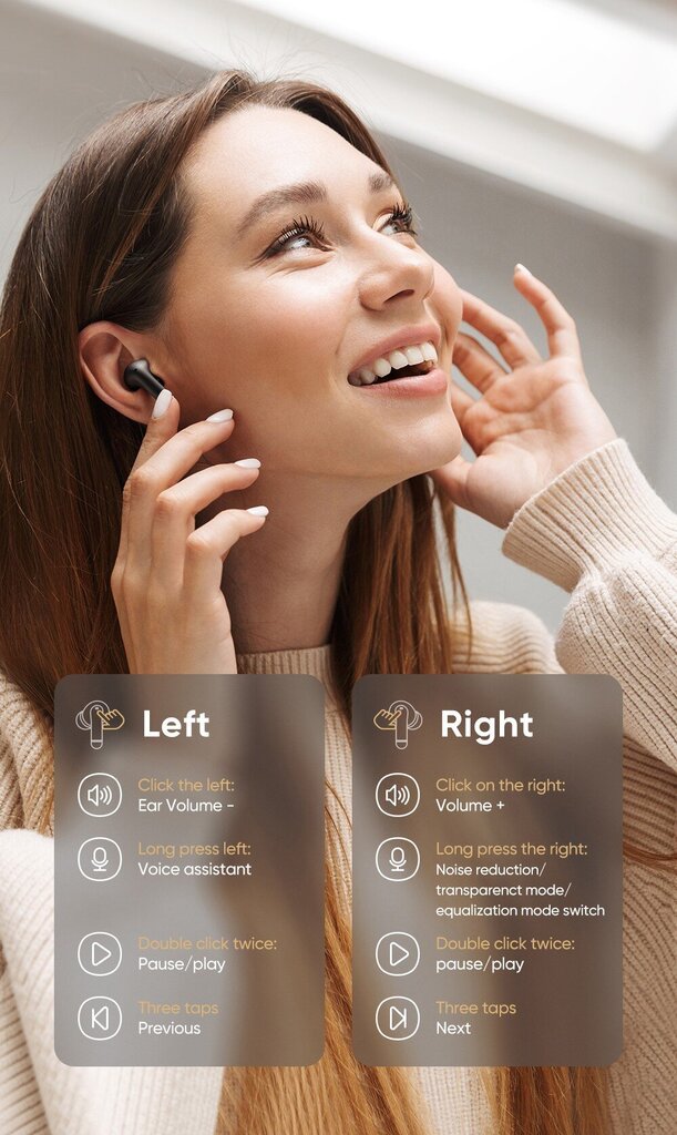 Mcdodo N1 PRO juhtmevabad kõrvaklapid ANC süsteemiga hind ja info | Kõrvaklapid | kaup24.ee
