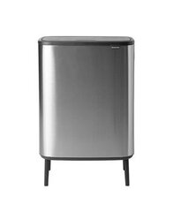 Brabantia prügikast Bo Touch Bin Hi, 60 l, Matt Steel FPP hind ja info | Prügikastid | kaup24.ee