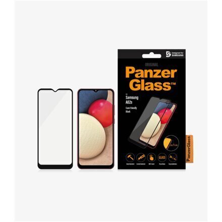 PanzerGlass 7262, telefonile Samsung Galaxy A02s, läbipaistev цена и информация | Ekraani kaitsekiled | kaup24.ee