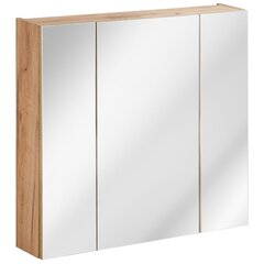 Vannitoakapp Hakano Barios, 80x75 cm, pruun цена и информация | Шкафчики для ванной | kaup24.ee
