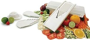 Köögivilja- ja puuviljalõikur V-Slicer Plus Mandoline, 5-osaline komplekt цена и информация | Столовые и кухонные приборы | kaup24.ee