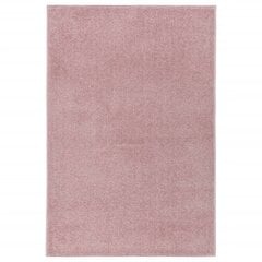 vidaXL vaip, lühike narmas, 160 x 230 cm, roosa цена и информация | Ковры | kaup24.ee