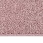 vidaXL vaip, lühike narmas, 160 x 230 cm, roosa hind ja info | Vaibad | kaup24.ee