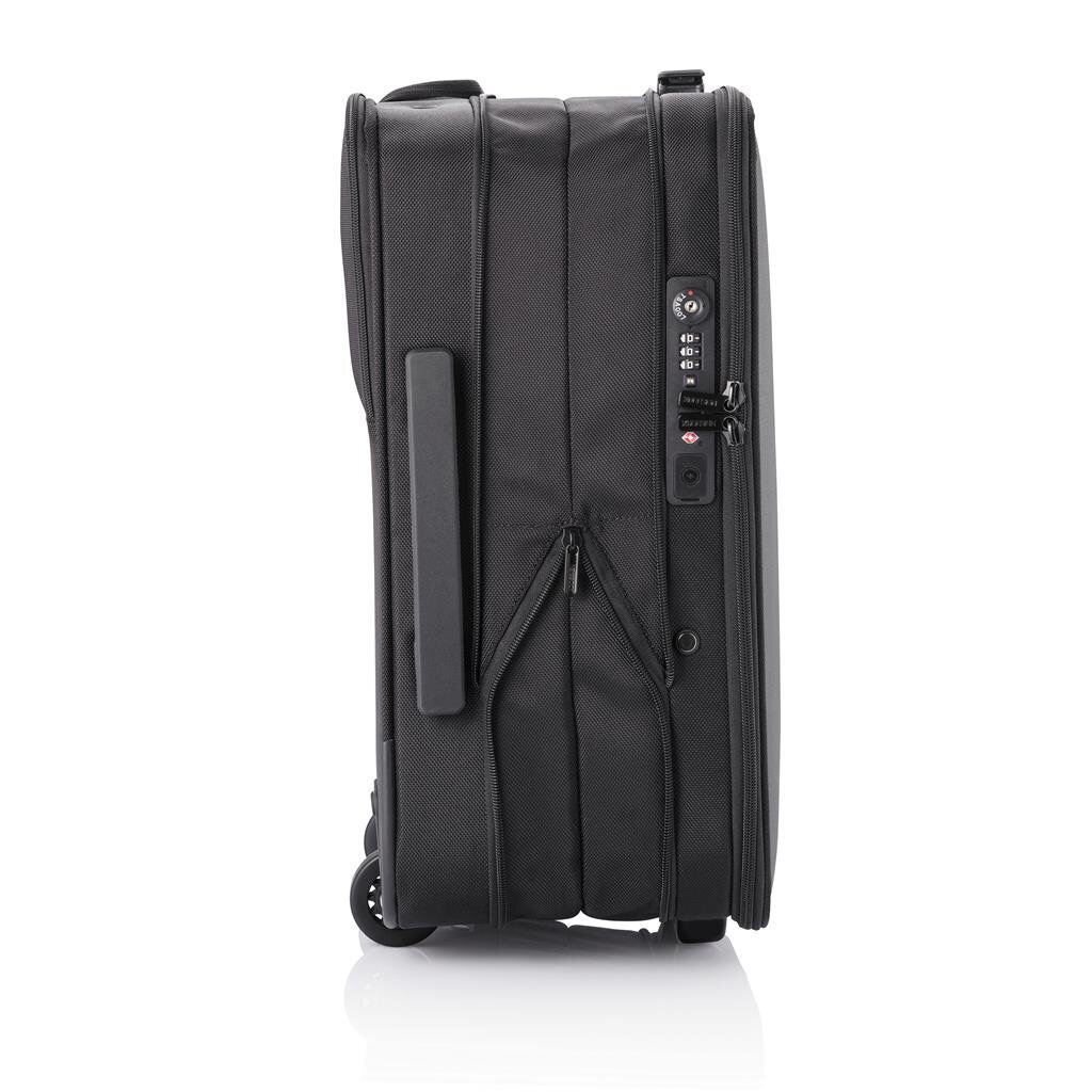 XD DESIGN TRAVEL BAG FLEX FOLDABLE TROLLEY BLACK P/N: P705.811 цена и информация | Kohvrid, reisikotid | kaup24.ee